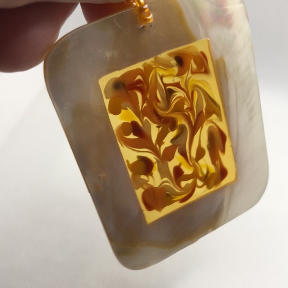 ‘You and I’ necklace - pendant and beads - Picture 4 of 9